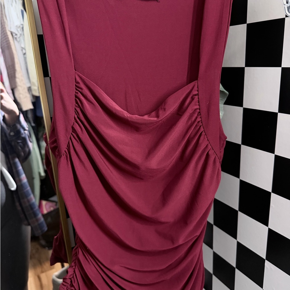 Elegant Burgundy Tanktop